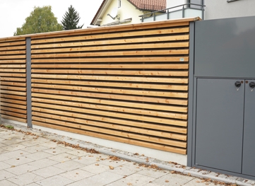 Sichtschutzzaun holz weiß lasiert Sichtschutzzaun holz weiß lasiert